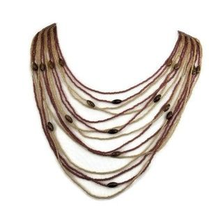 Traditional African beaded loose multistrand